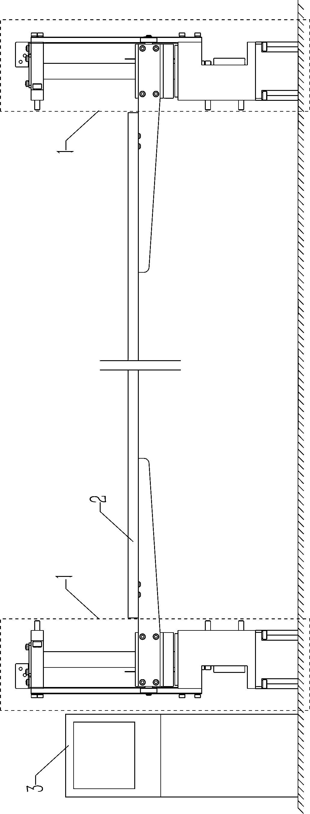 Lifting platform for mechanism maintenance