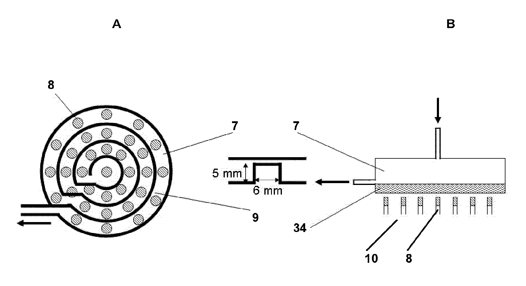 Flow cytometer disinfection module