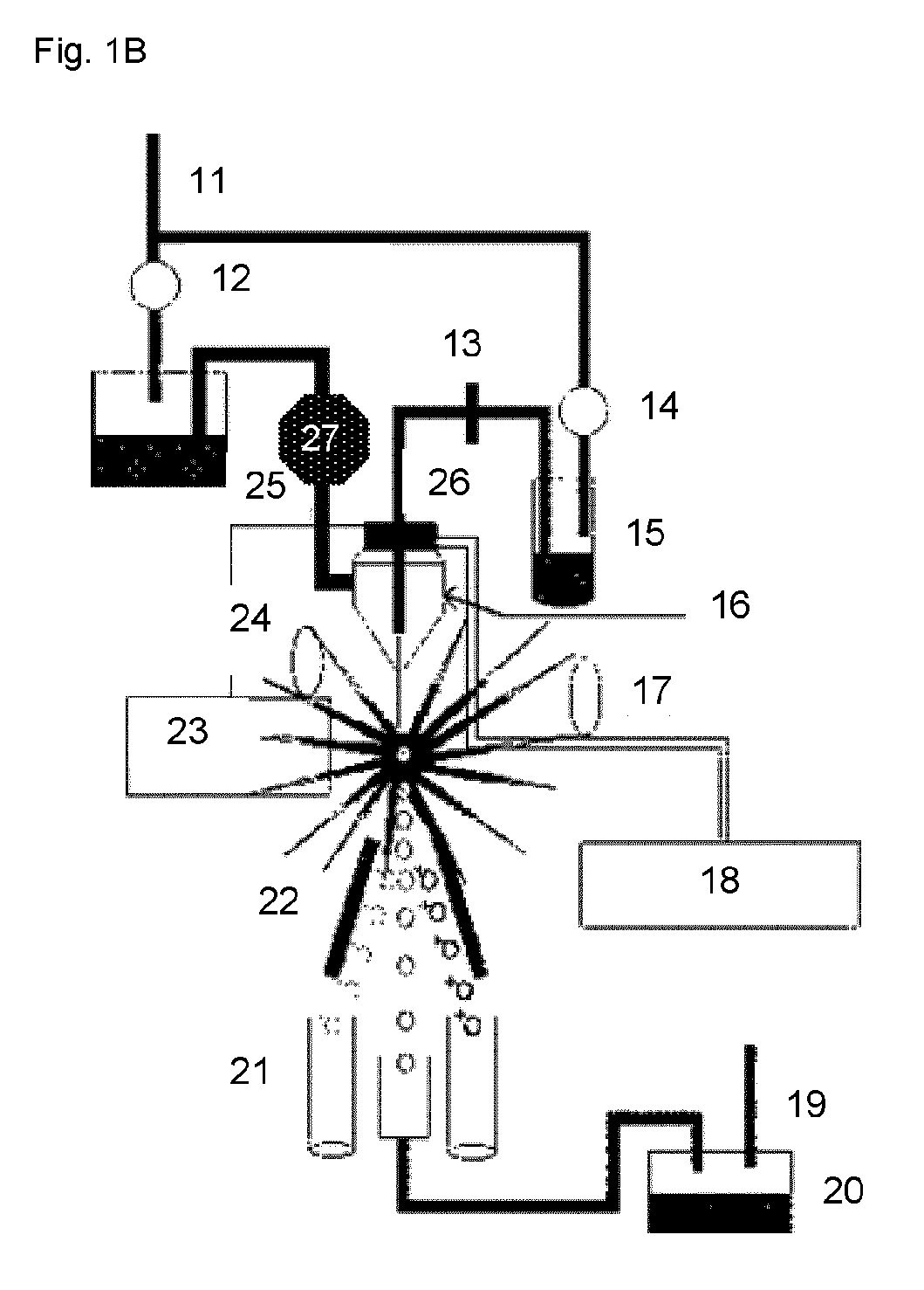 Flow cytometer disinfection module