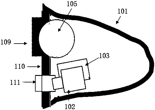 In-ear noise dosage device and method for evaluating noise level according to operating posts