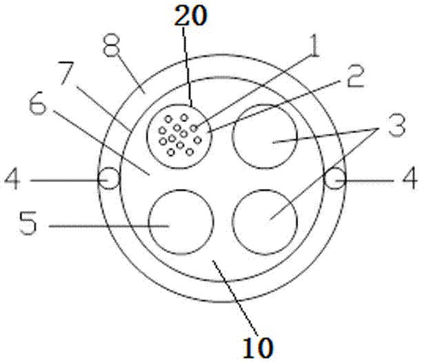 A photoelectric composite cable