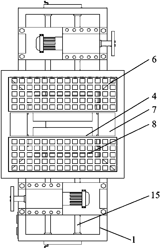 Roller crusher with adjustable transmission efficiency