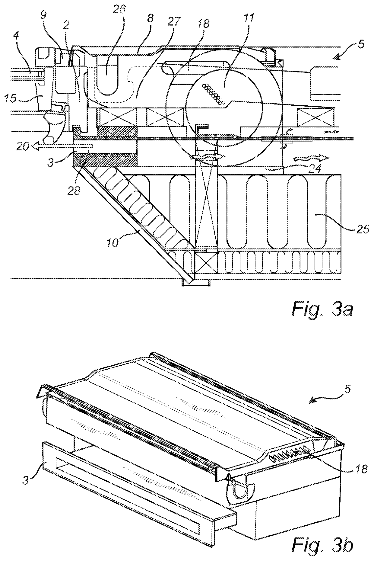 Roof window system with a ventilation unit mounted adjacent to the roof window, a roof structure including a roof window system, a method of providing a roof window system and a method of retrofitting a roof window system