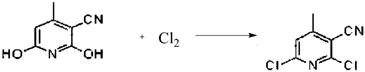 Preparation method for nevirapine intermediate