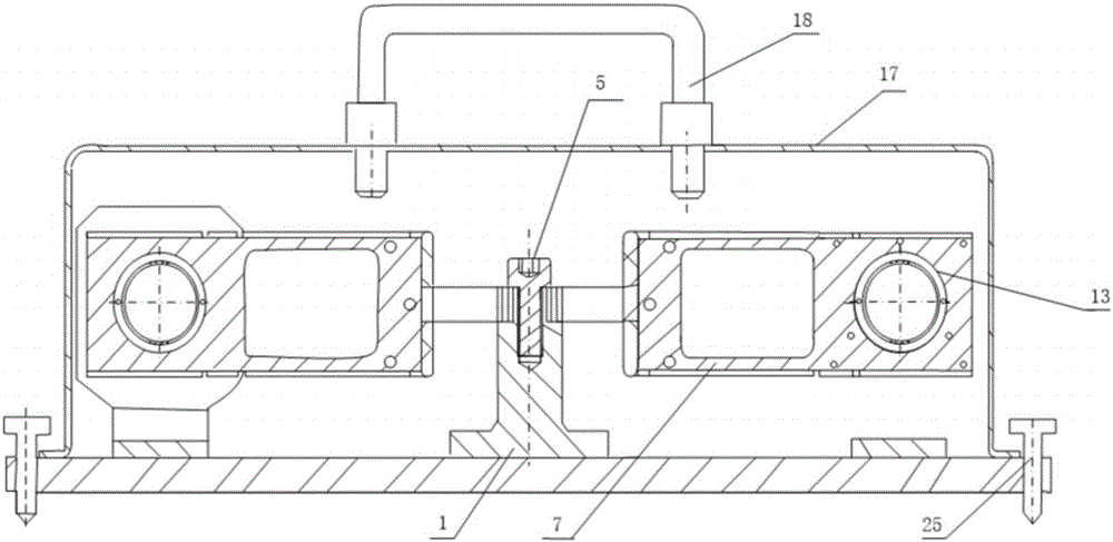 Passive servo large-damping earthquake rotation accelerometer