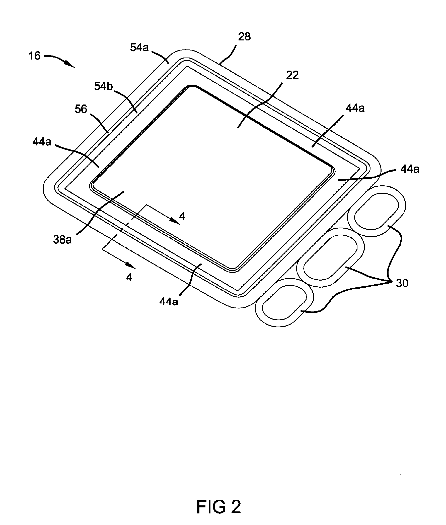 Integrally molded gasket for a fuel cell assembly