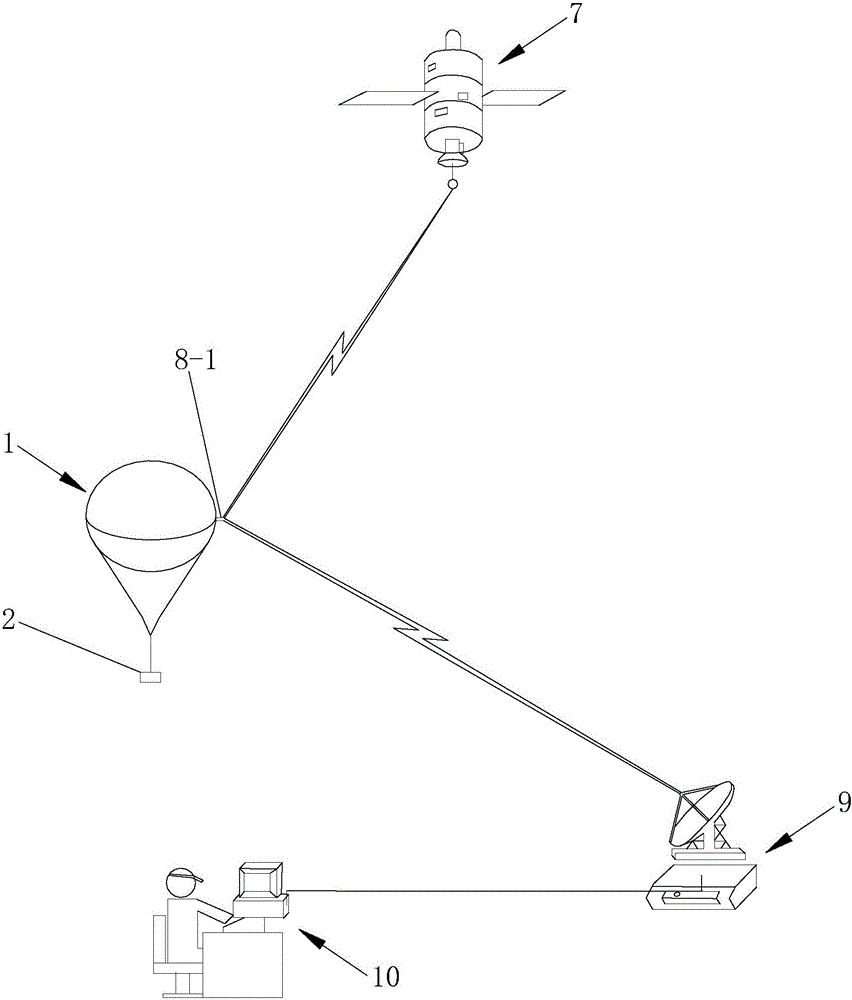 Real-time tracking system for flight test of sphere body near space aerocraft