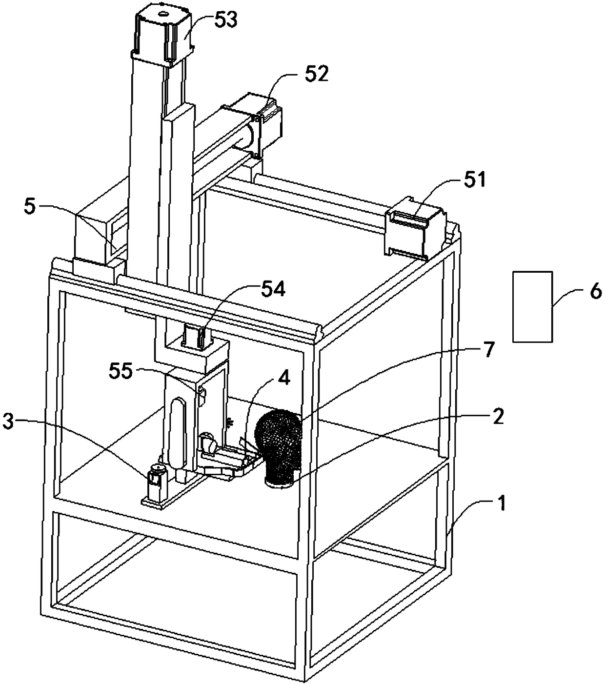 Full-automatic hair transplanting machine