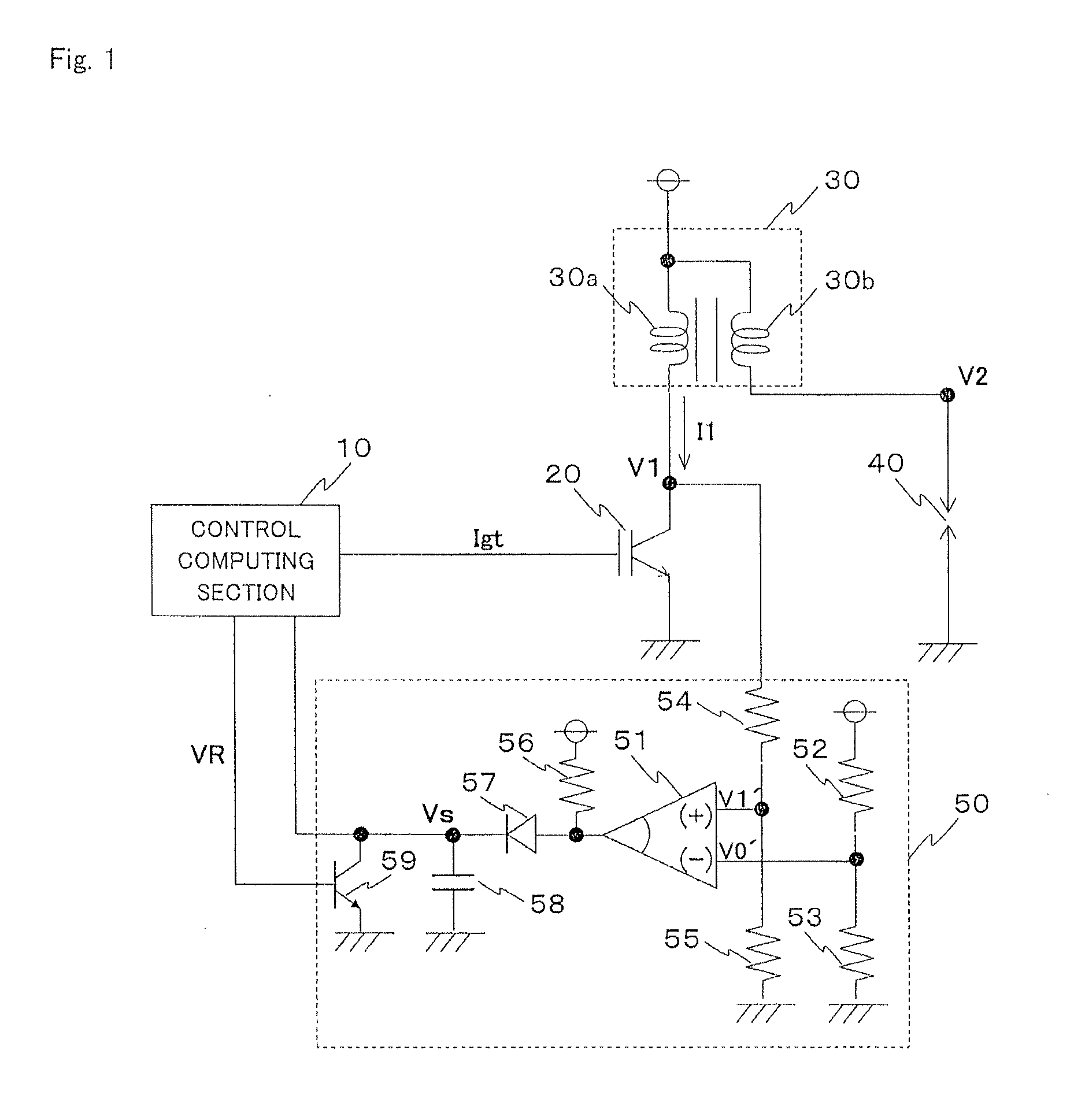 Internal combustion engine control apparatus