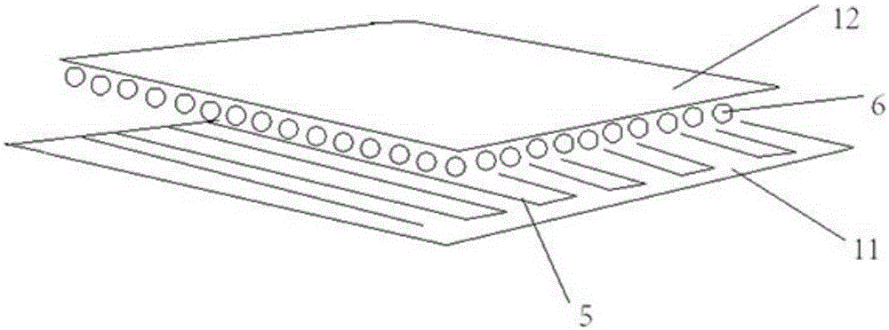 Bean moxibustion treatment device