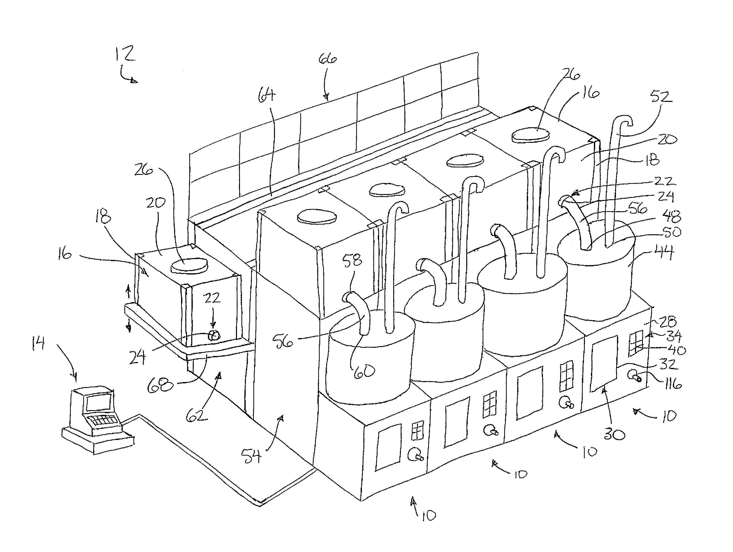 Sustainable bulk liquid dispensing device