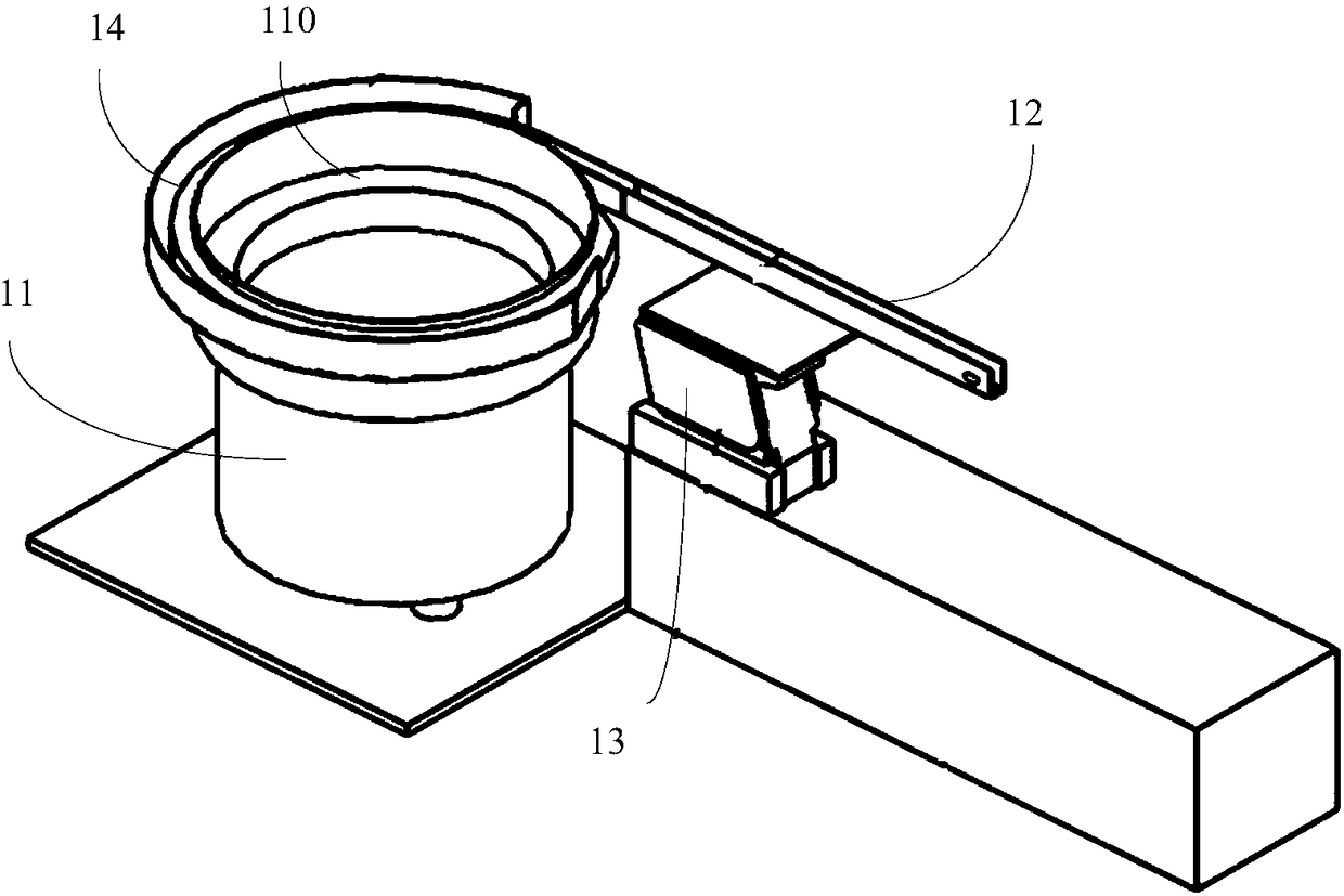 Feeding system with welding ring semicircular tube