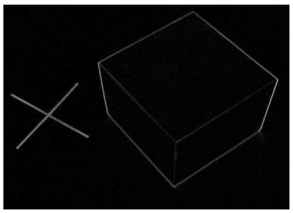 Monocular vision-based detection method for detecting spatial position of part