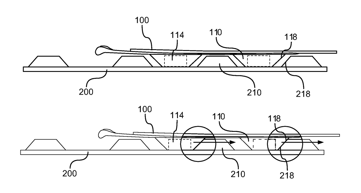 Hybrid mechanical and magnetic fastening system