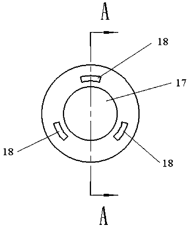 Liquid film cooling injection rocket engine thrust chamber for rocket ramjet combined engine