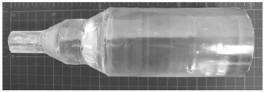 Crucible for preparing large-section lead tungstate crystal and crystal growth method