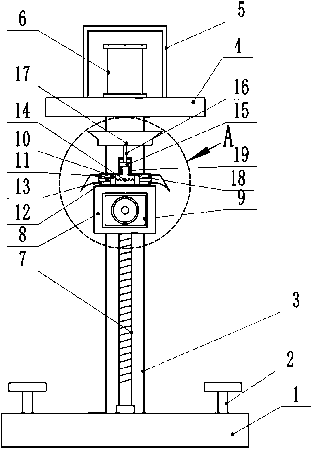 Outdoor monitoring camera equipment with rainproof function