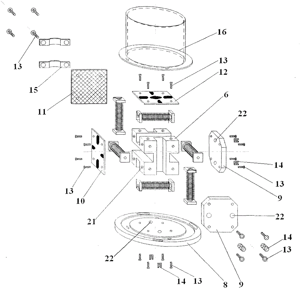 Fluxgate with single iron core and three-axis fluxgate sensor