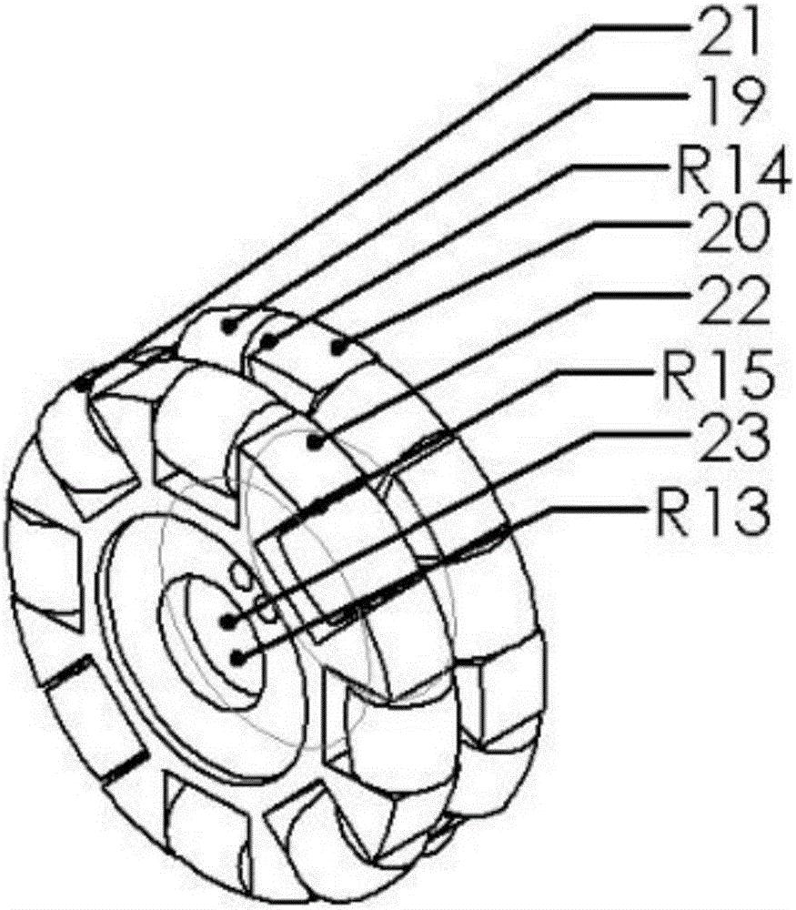 Imitation snake search and rescue robot joint mechanism