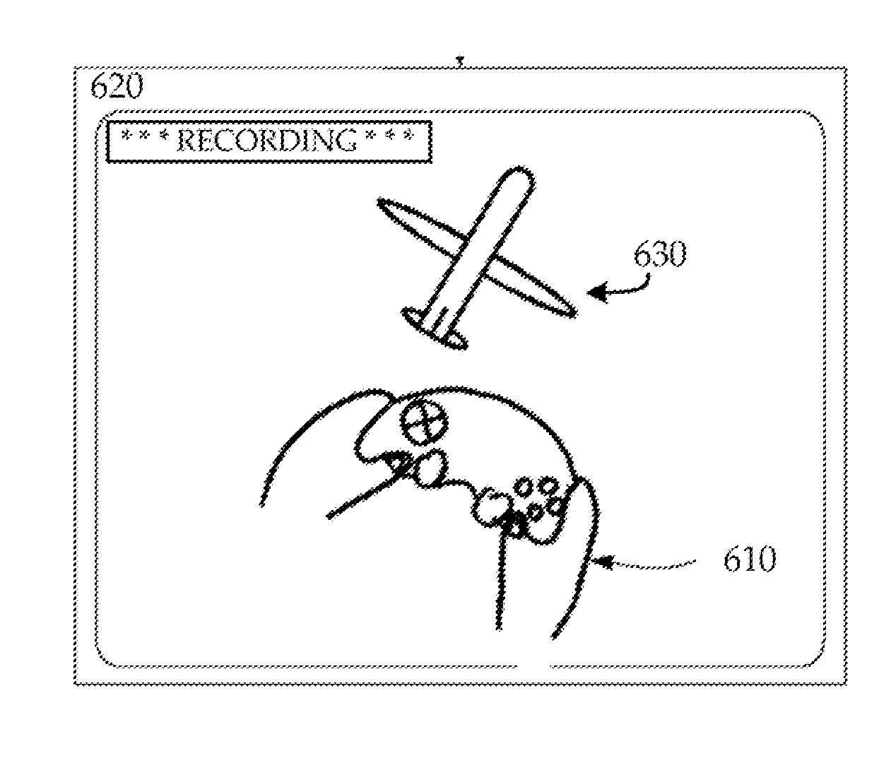 Video Game Recording and Playback with Visual Display of Game Controller Manipulation