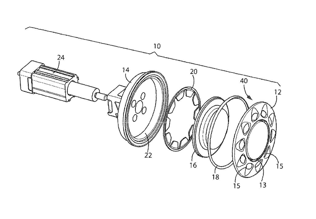 Pipeless water jet assembly