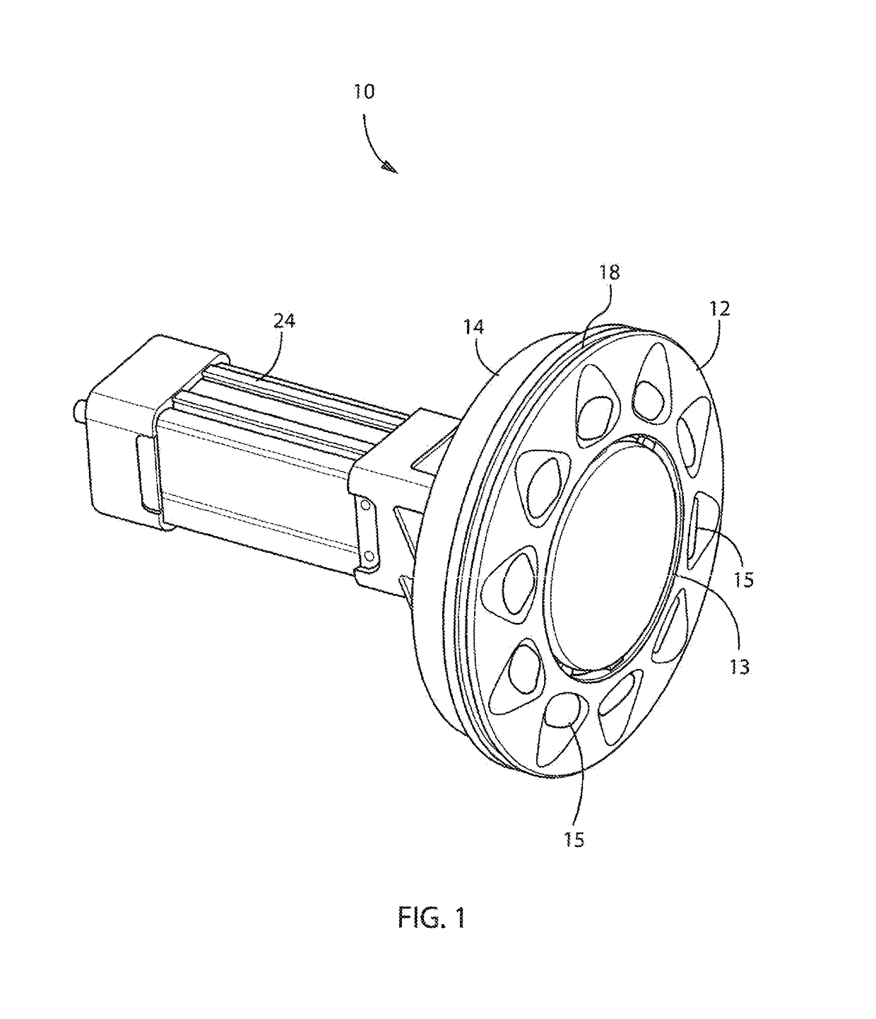 Pipeless water jet assembly