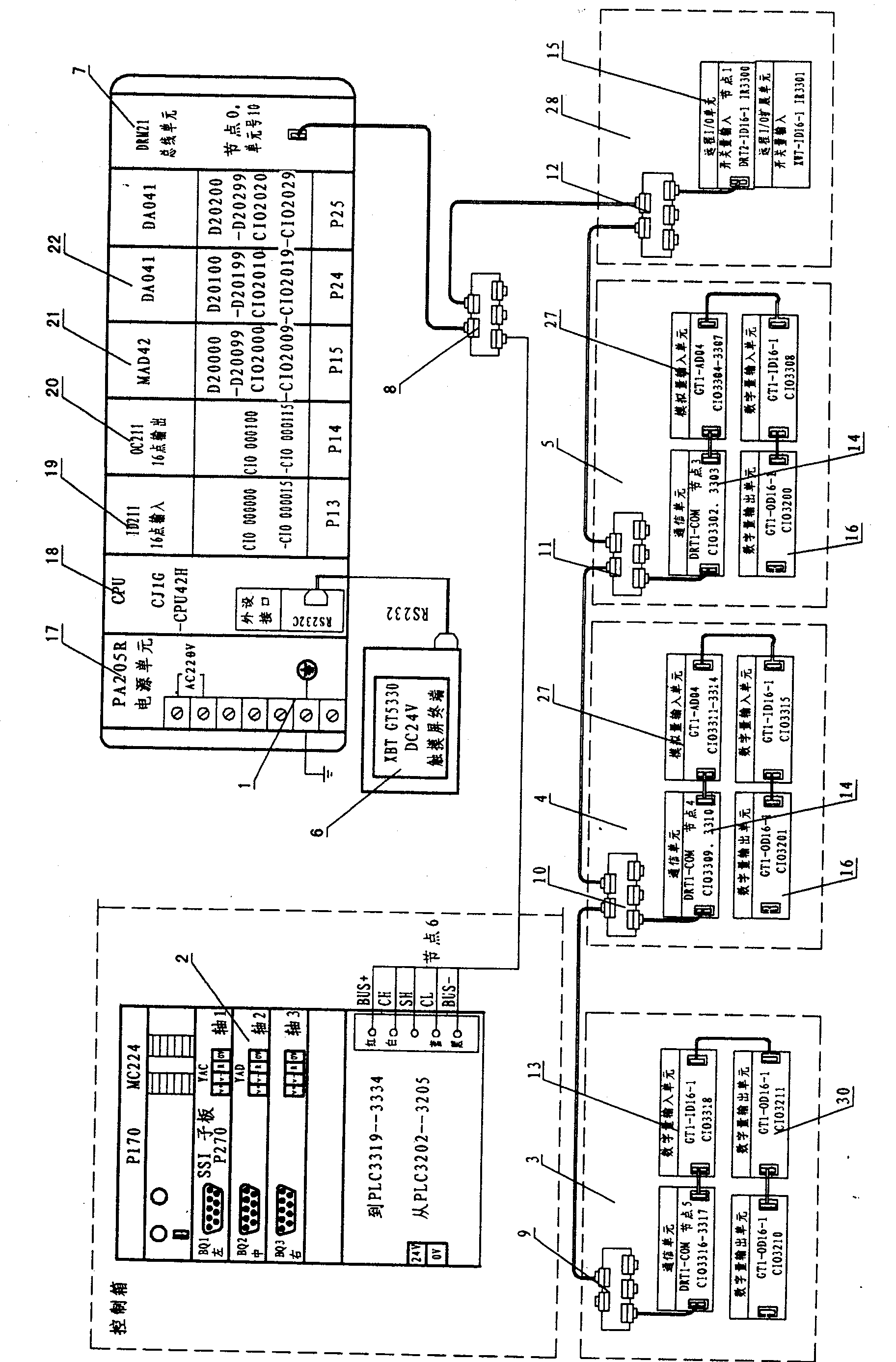 Multi-module data transmission communication system