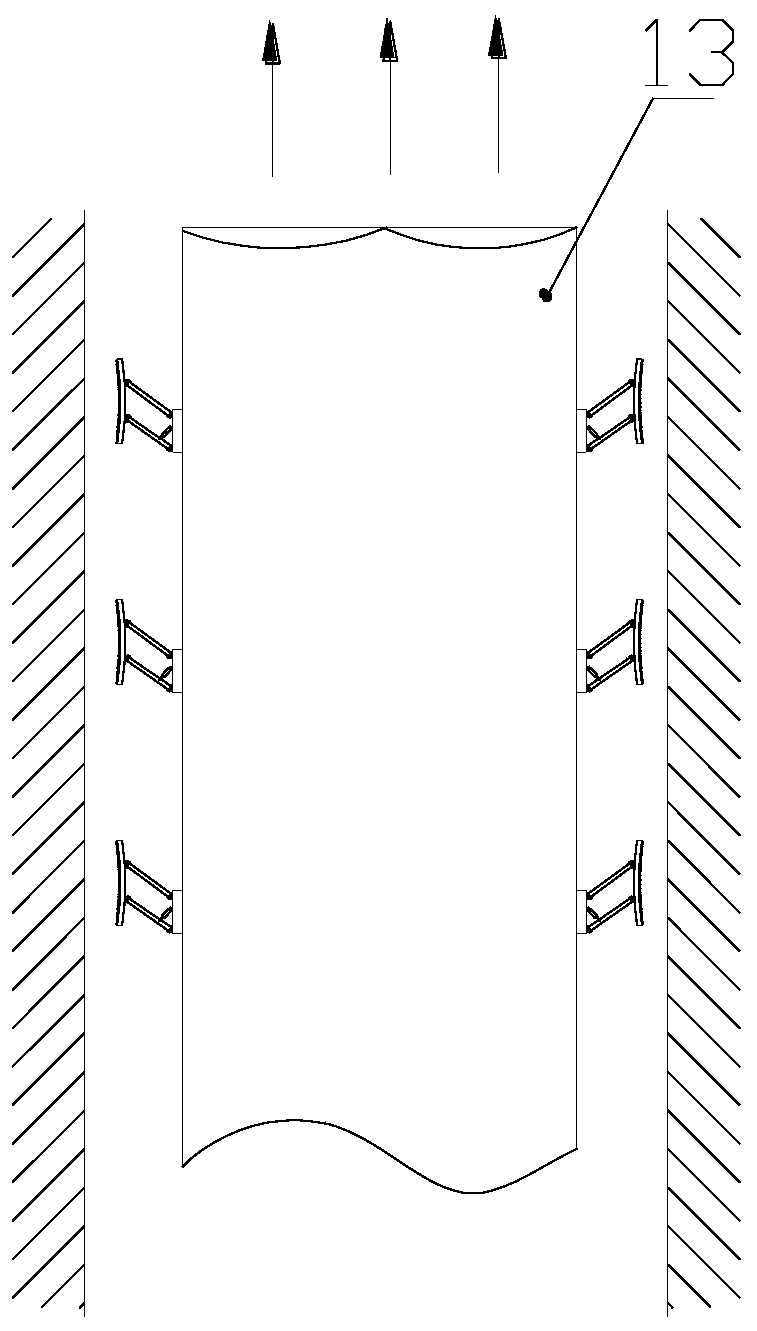 Anti-sliding device and method for large-gradient shield tunneling machine