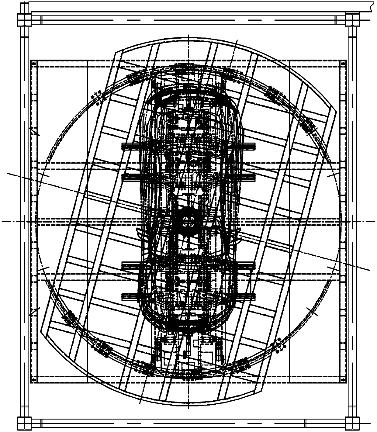 Underground intelligent garage with rotating tray and use method