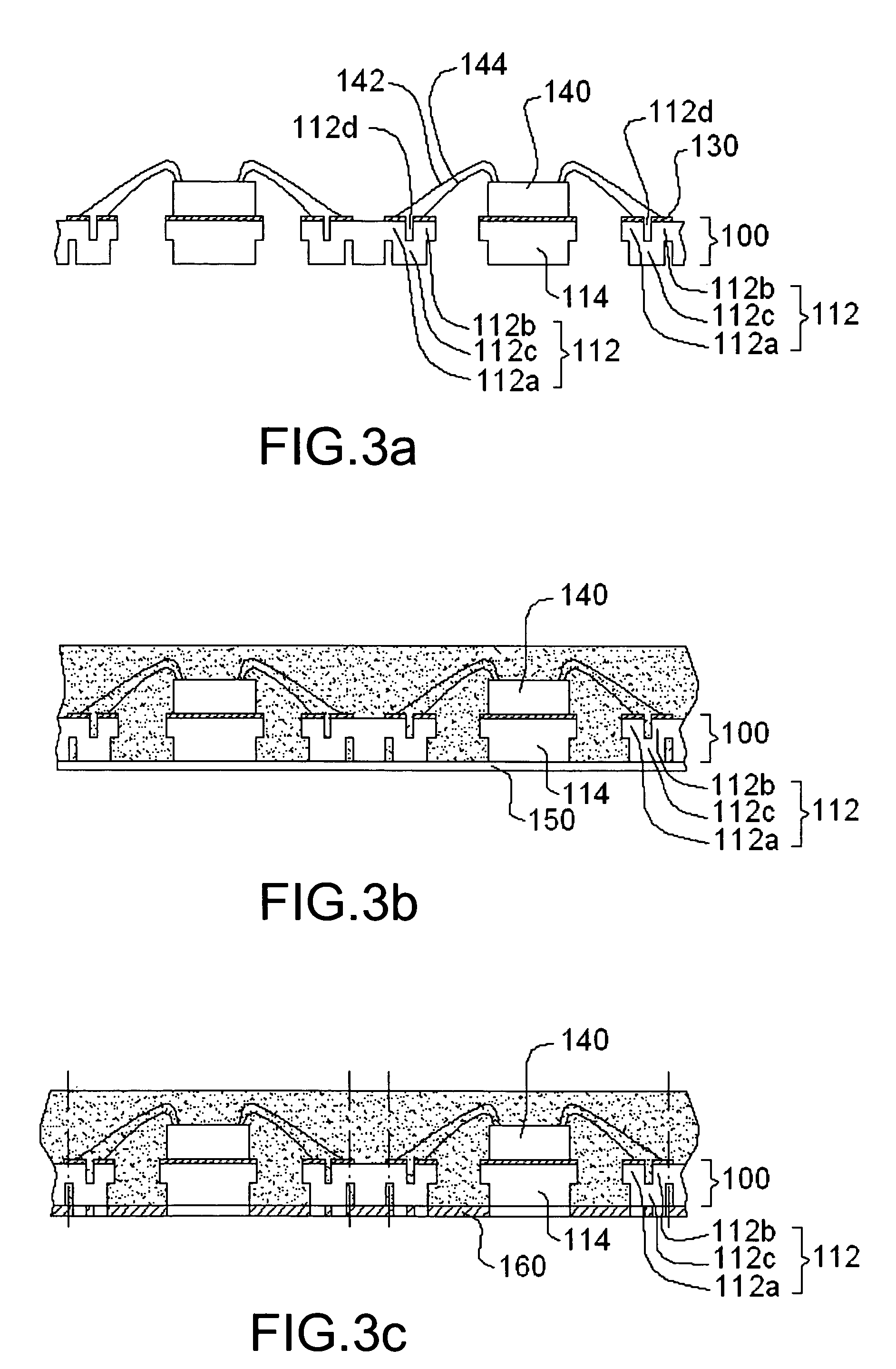 Process and lead frame for making leadless semiconductor packages