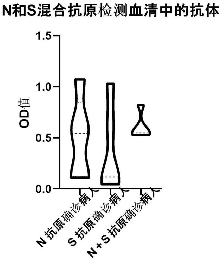 A rapid detection kit for novel coronavirus antibody based on mixed antigen