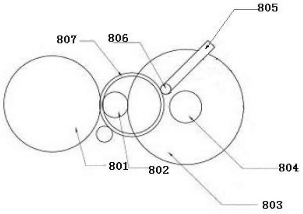 A bearing ring processing device