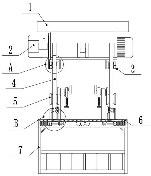 A galvanized steel wire rope balance automatic lifting device