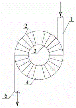 Spiral flow shaft type energy dissipation drop well