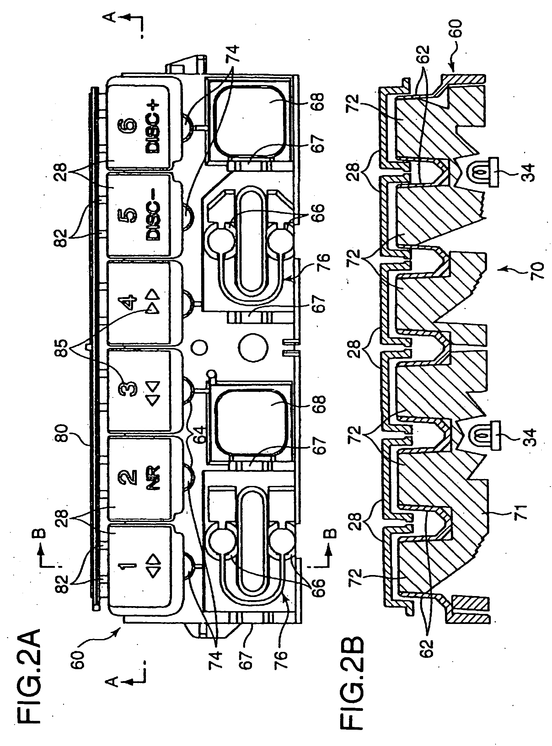 Display member and panel display unit