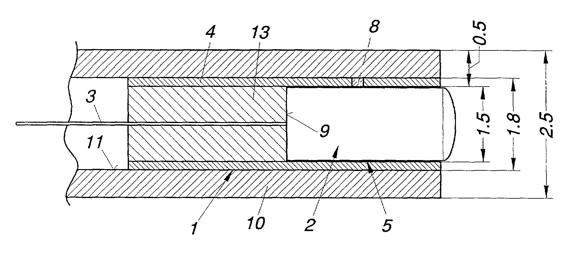 Optical sensor or emitter used for monitoring combustion processes