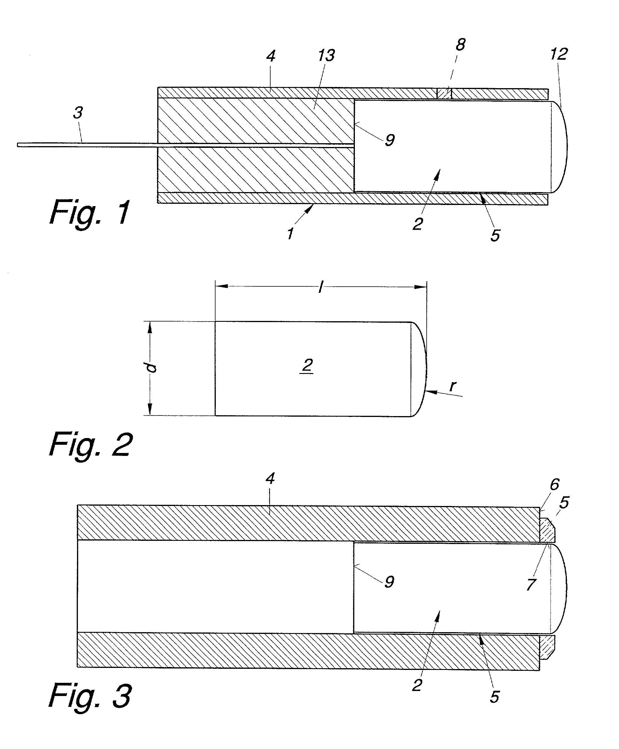 Optical sensor or emitter used for monitoring combustion processes