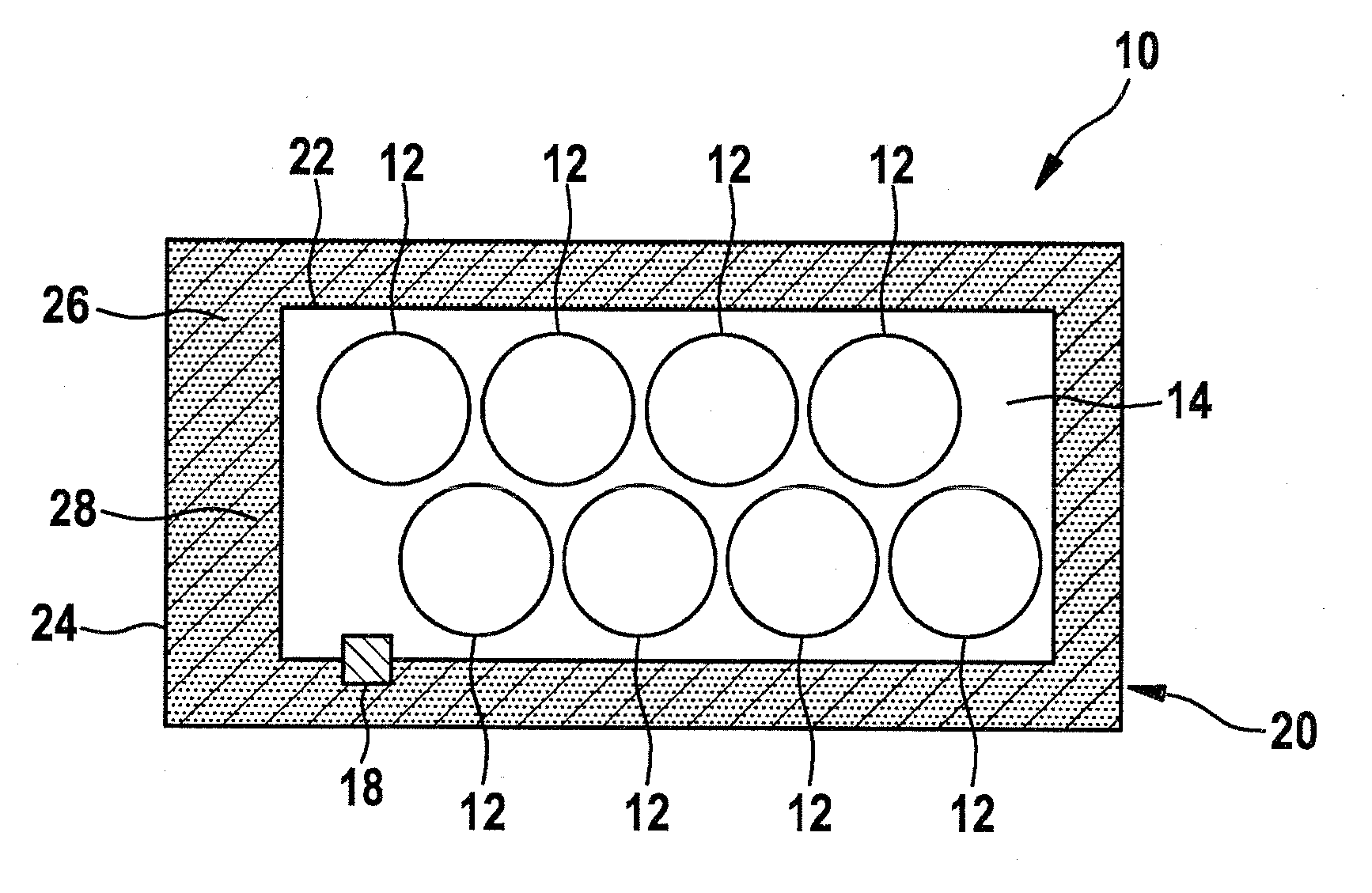 Battery pack and handheld power tool having a battery pack