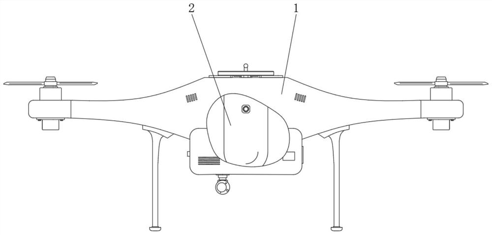 A plant protection drone for agricultural planting