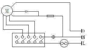 Multi-blade electric fan with air purification device and manufacturing method thereof