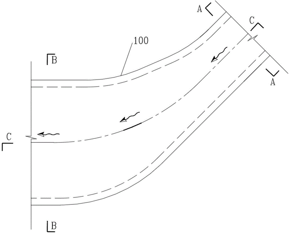 Inflow increasing tube structure and pump station flow rectification method