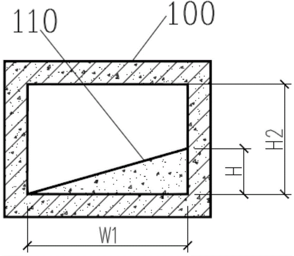 Inflow increasing tube structure and pump station flow rectification method