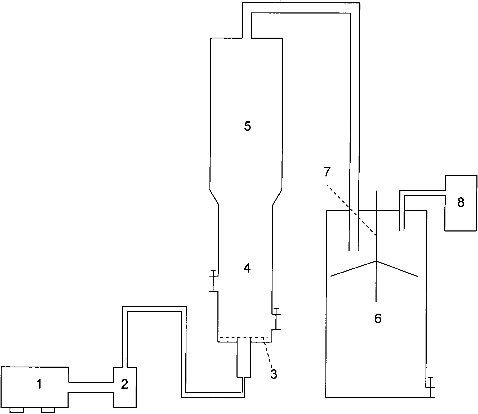 Method of separating soapnut saponin with foam separation method