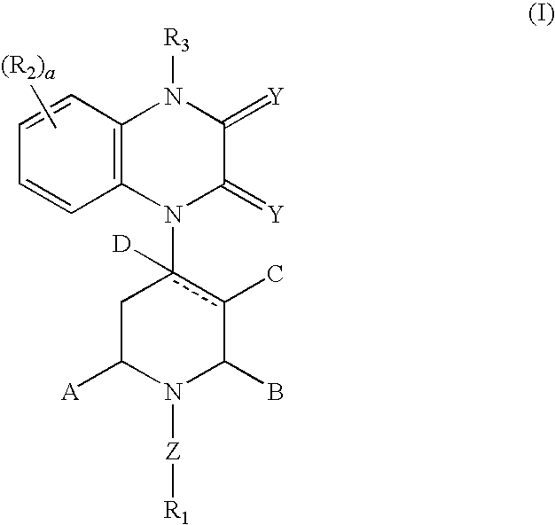 Heterocyclic-substituted piperidine compounds and the uses thereof