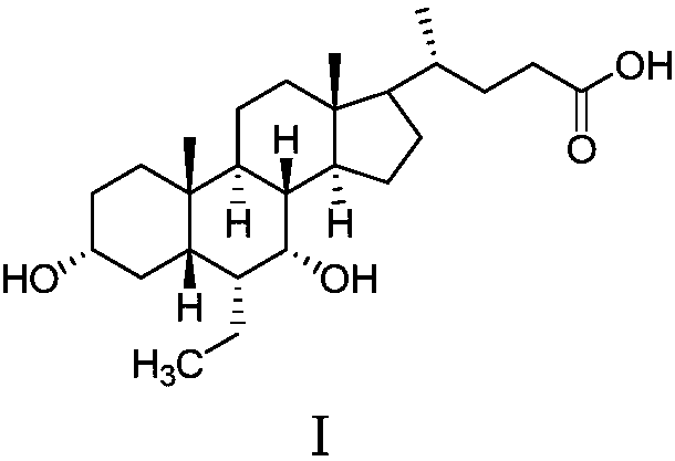 Preparation method of OCA (obeticholic acid)