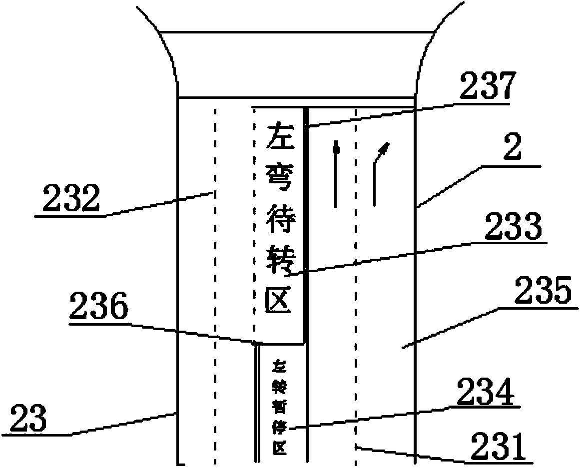 Conflict-free two-phase signal intersection