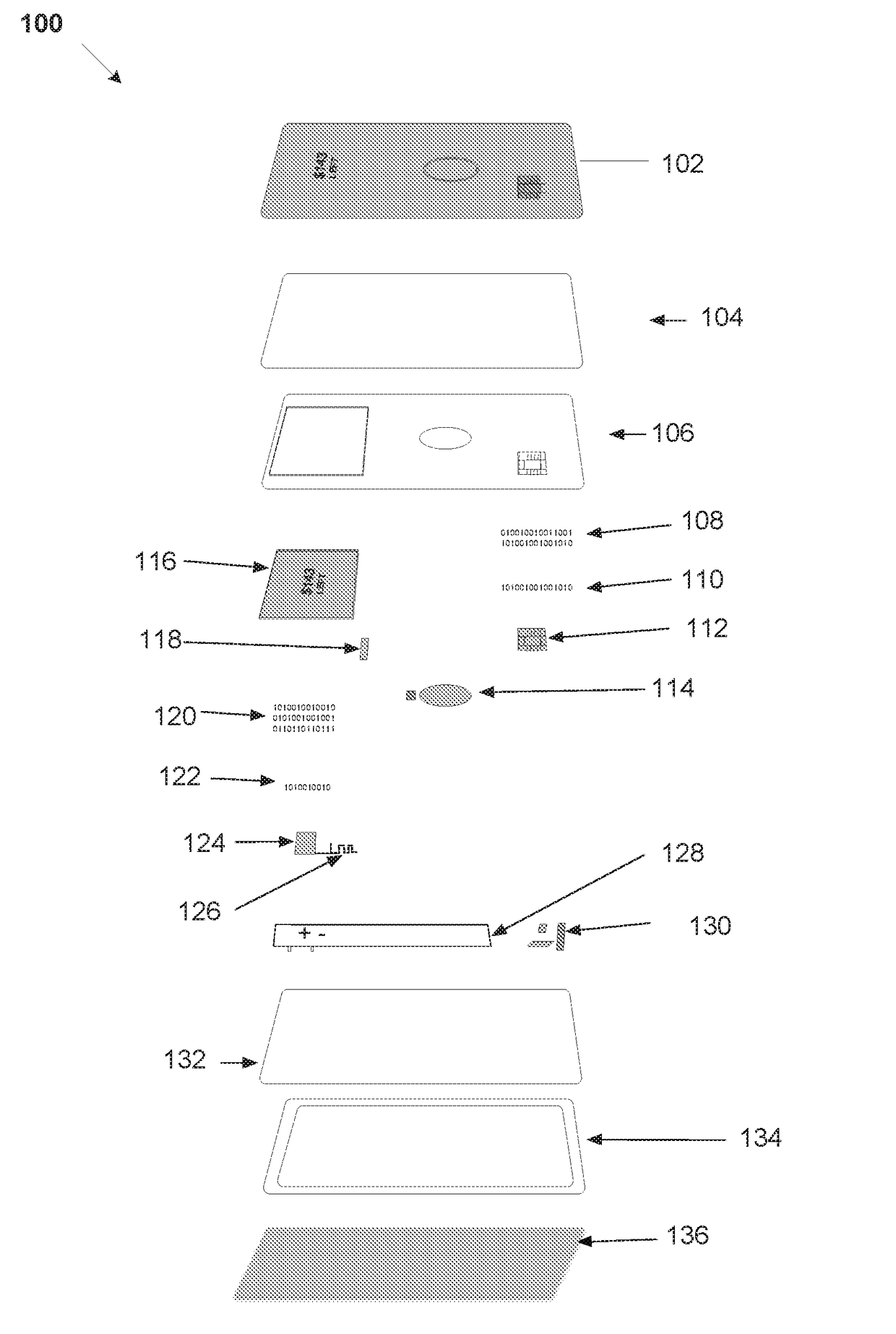 Dynamic transaction card with emv interface and method of manufacturing