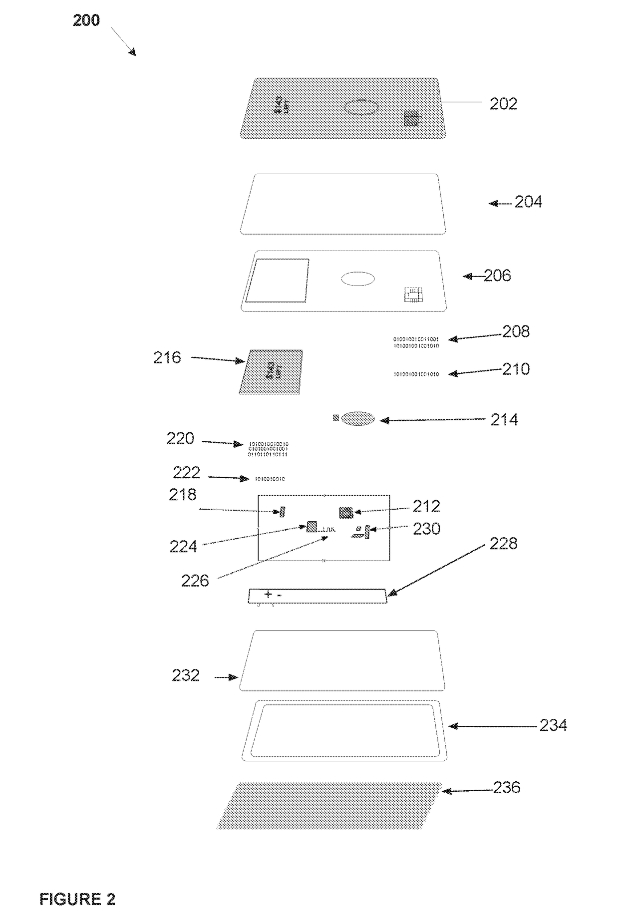 Dynamic transaction card with emv interface and method of manufacturing