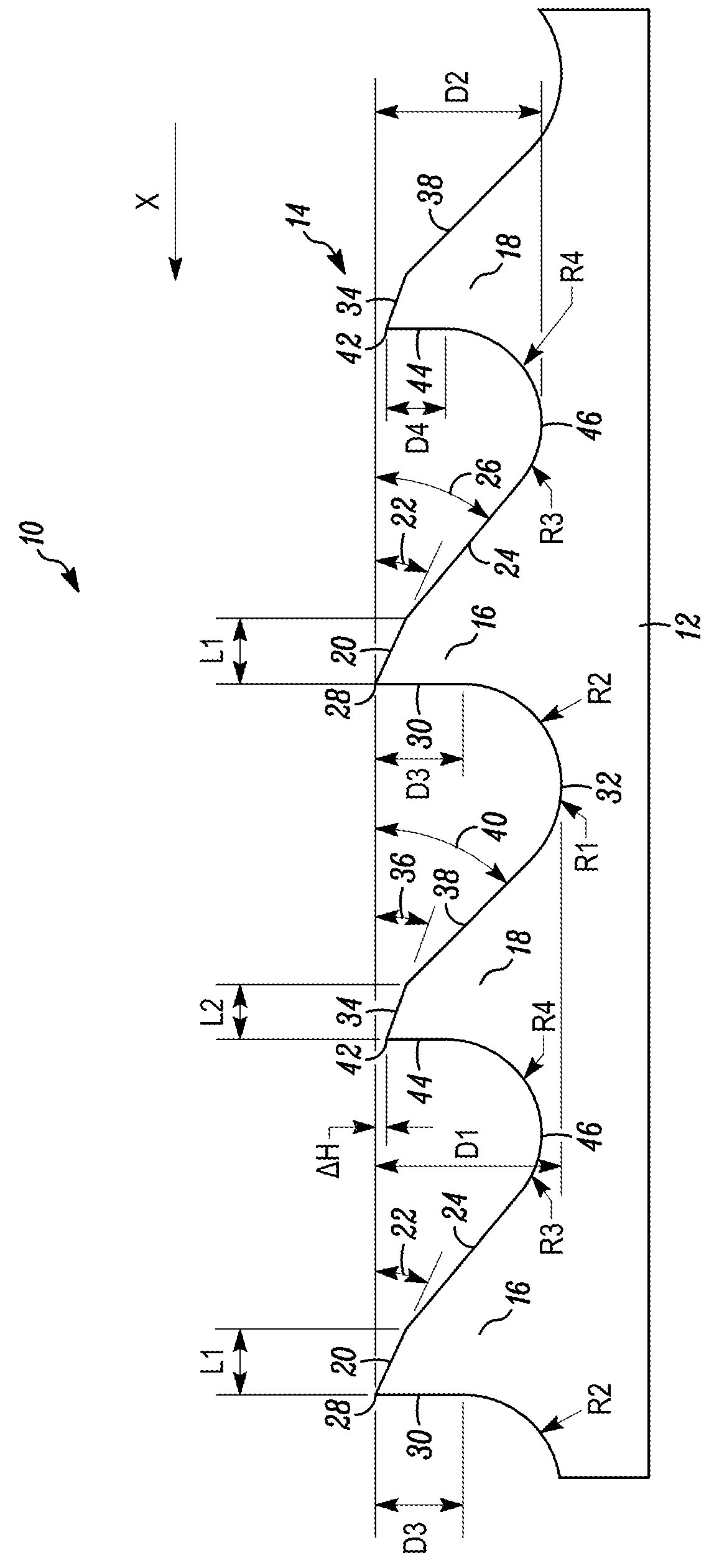 Saw blade tooth form for abusive cutting applications