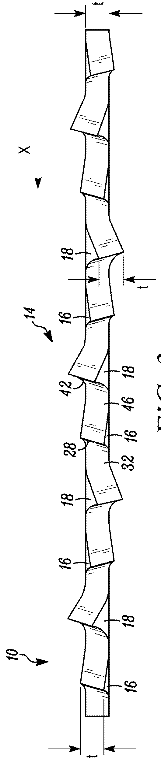 Saw blade tooth form for abusive cutting applications